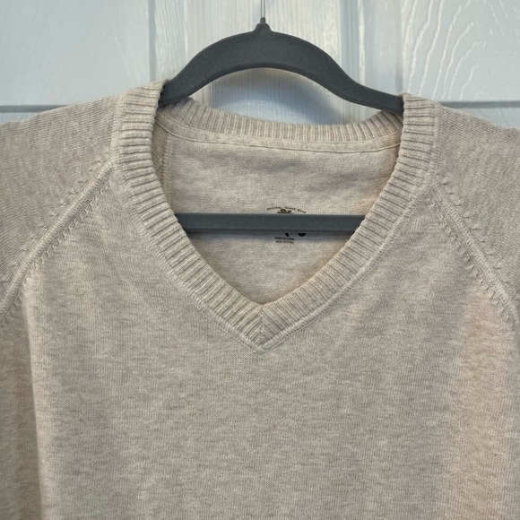 Island Shores V-Neck Sweater 100% cotton Size L - Picture 9 of 9